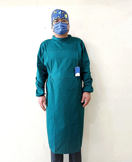 6008Surgical gown male and female doctor clothes operating room hand washing clothes isolation gown surgical gown