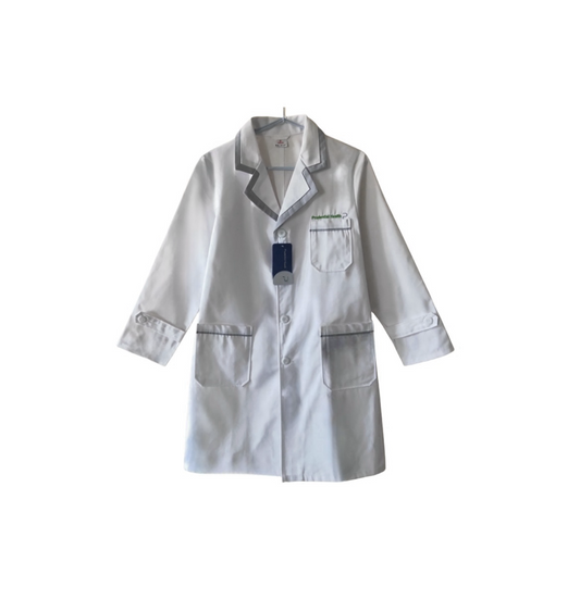 White coat doctor uniform beauty salon skin management female nurse uniform slim fitting short sleeved embroidery teacher long sleeved