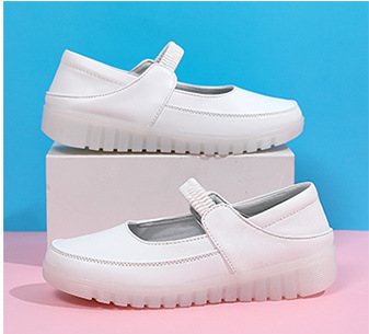 New breathable and not tired foot hospital non-slip single shoes summer hollow medical shoes