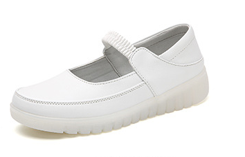 New breathable and not tired foot hospital non-slip single shoes summer hollow medical shoes