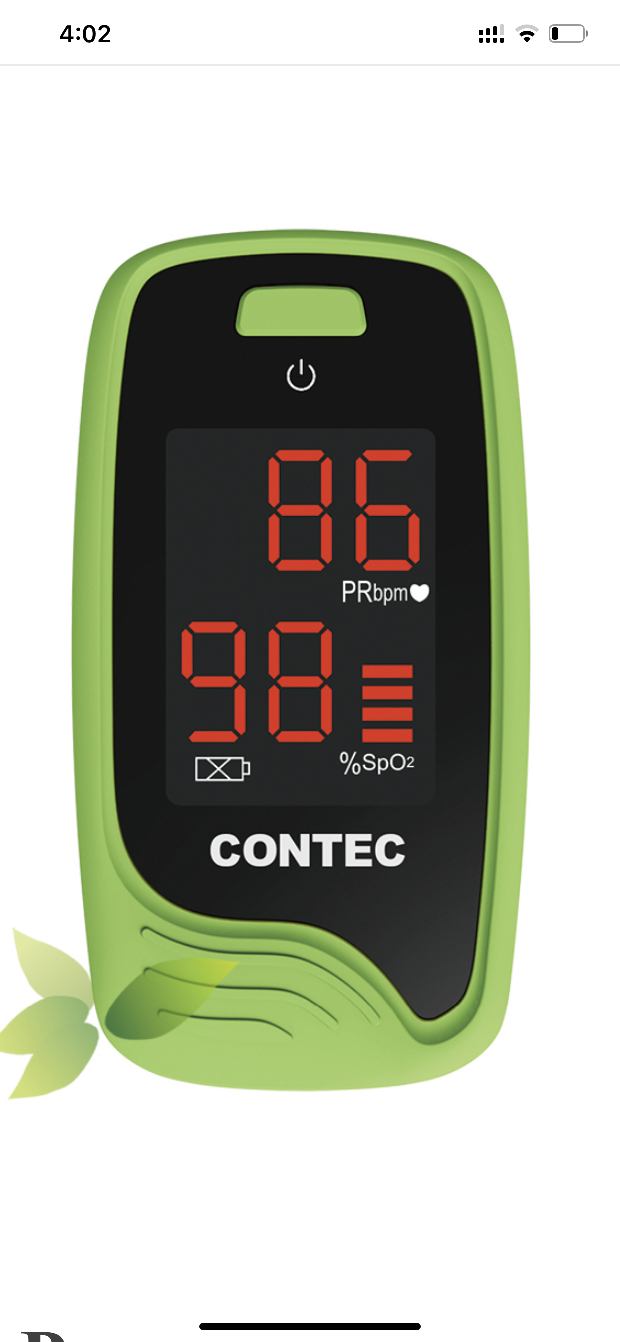 CONTEC Pulse Oximetrr